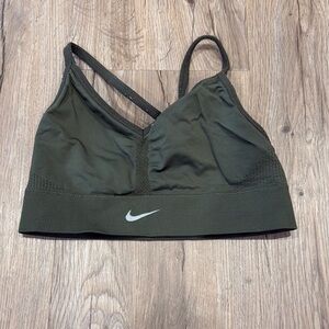 Nike Women's Olive Sports Bra